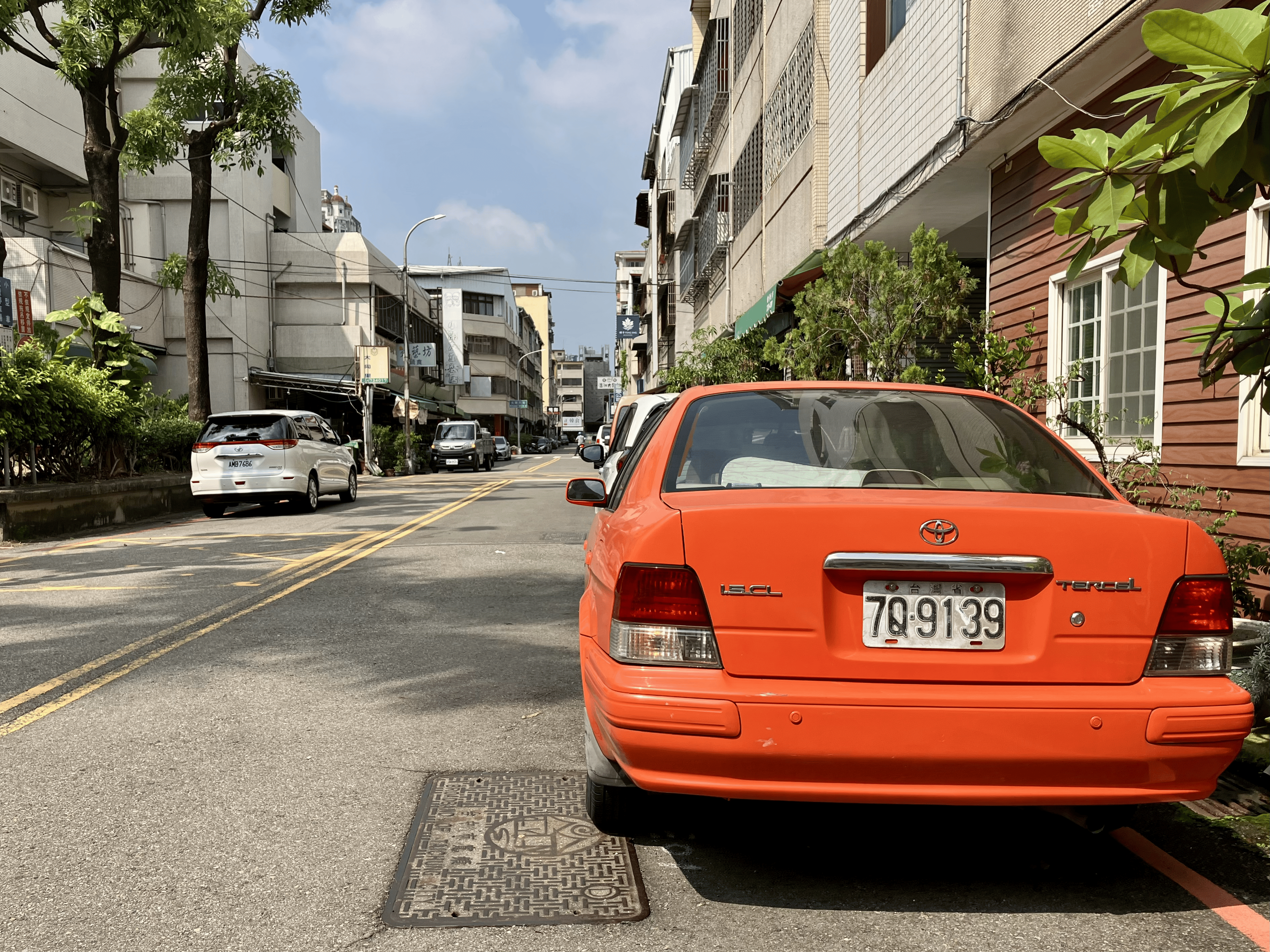 Green and orange for contrast!