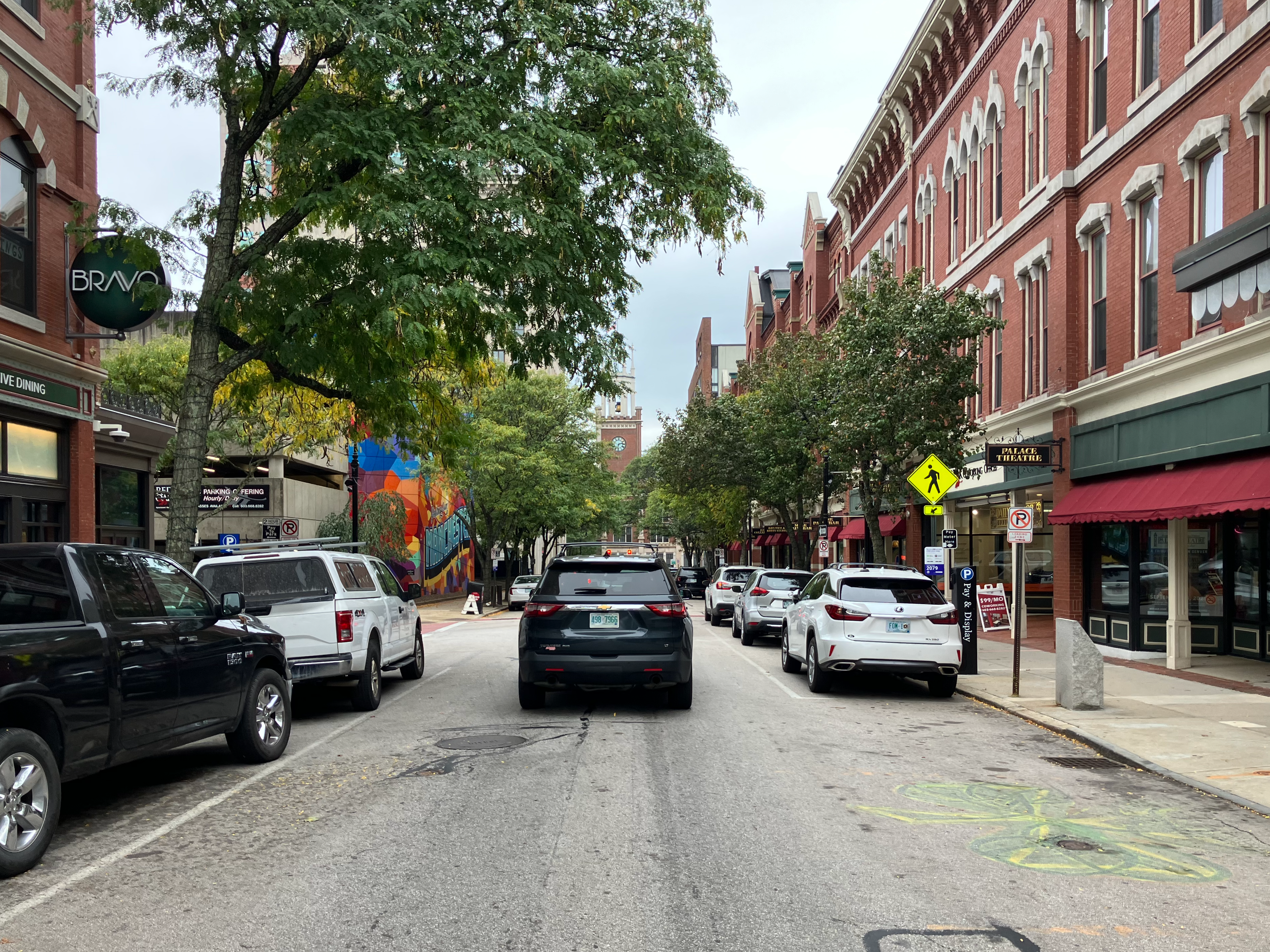 Downtown Manchester, NH.