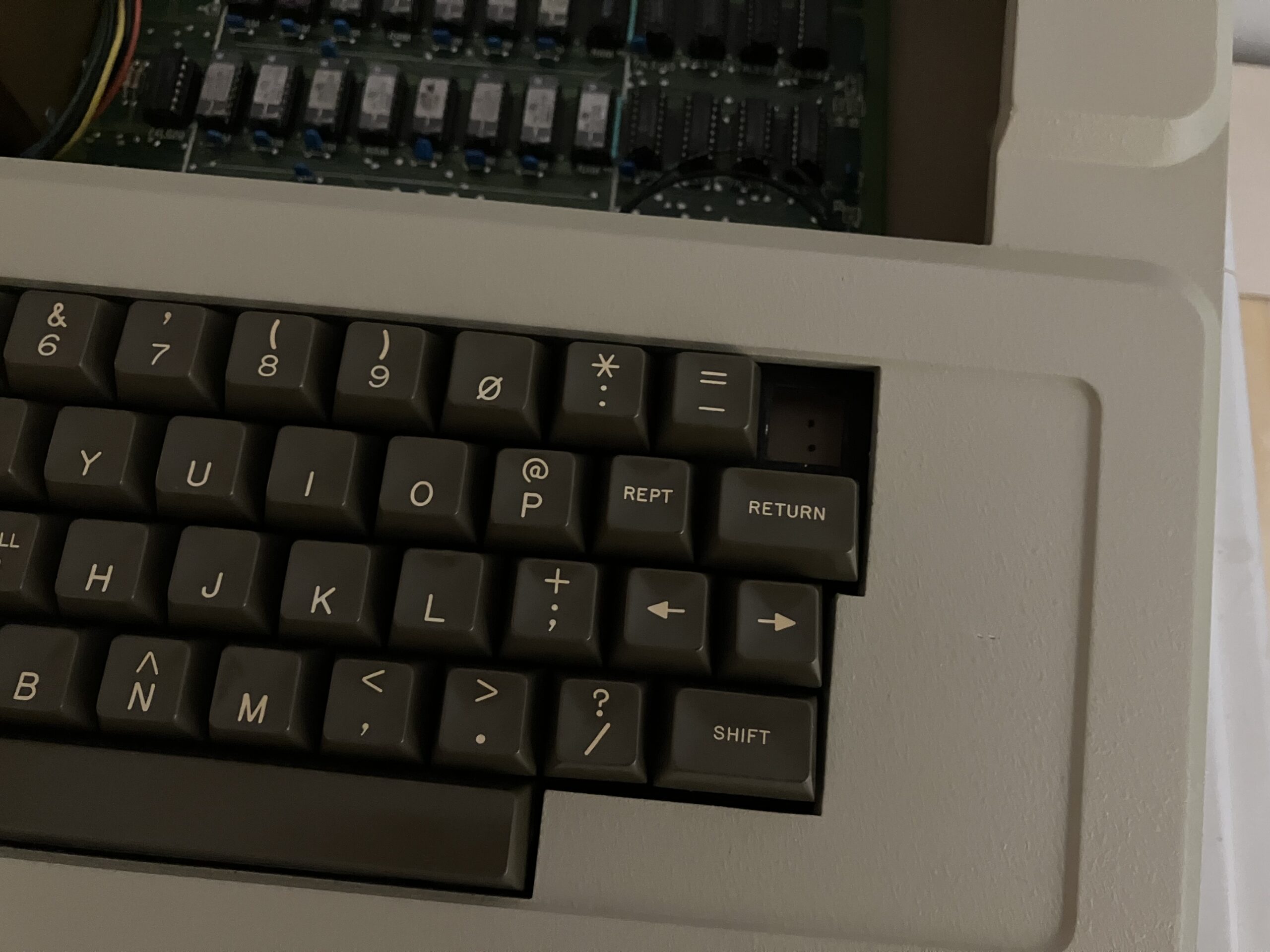 Missing key.