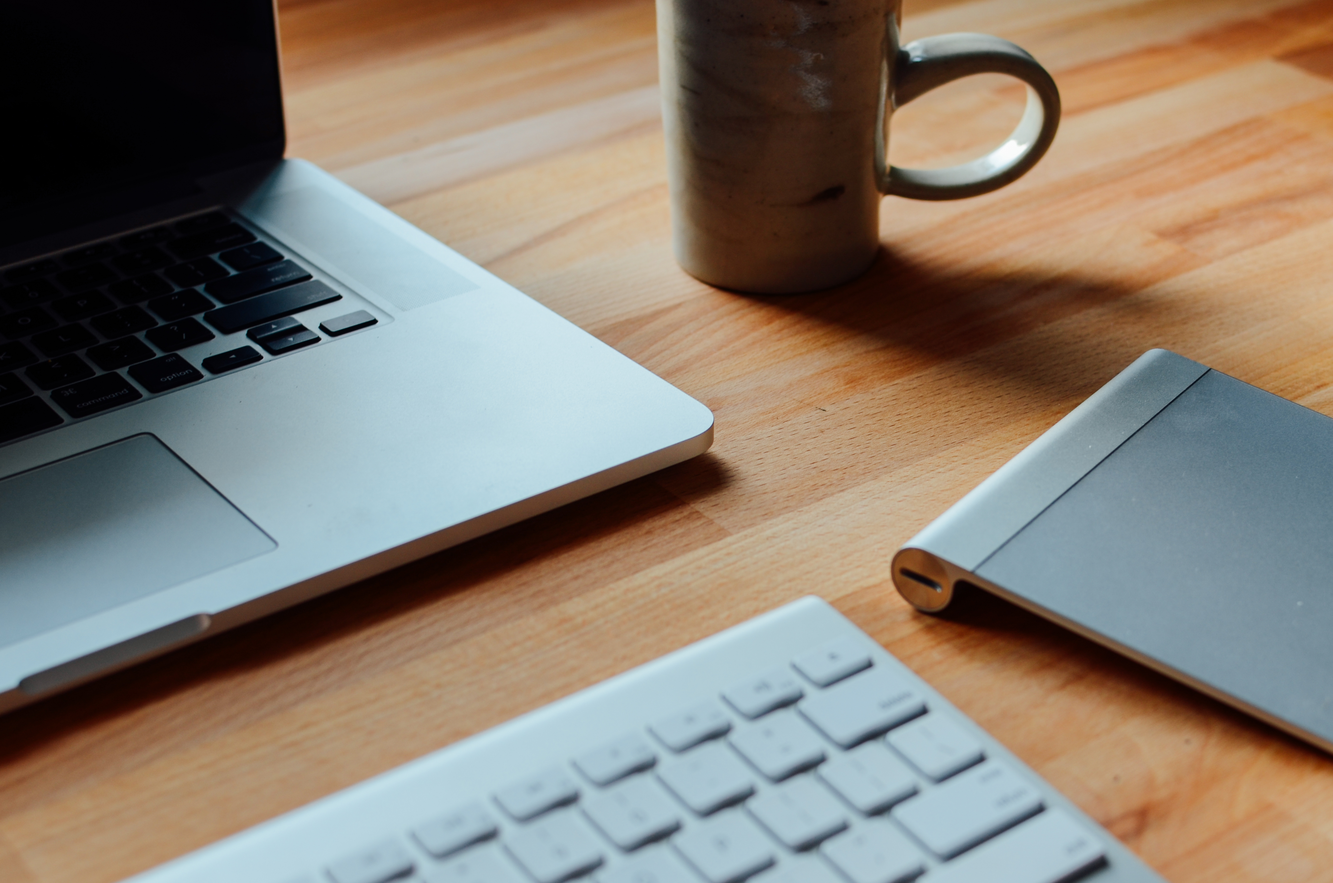 Laptop mug.