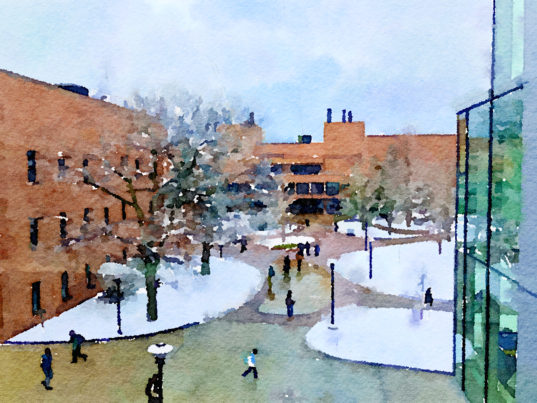 Winter weather.